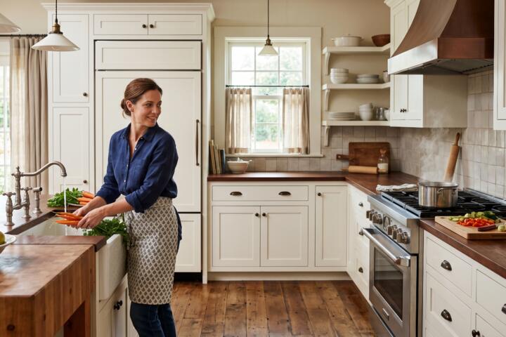 Kitchen Work Triangle: Optimizing Your Country Kitchen Layout