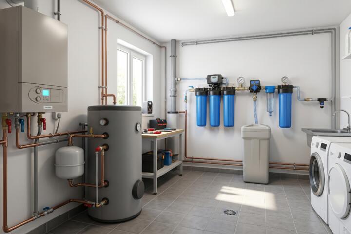 Designing a Utility Room: Layouts for Boilers, Tanks, and Filters